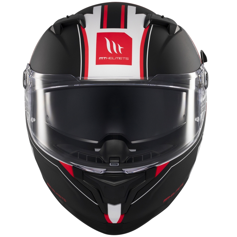 MT Braker SV Charm integraalinen moottoripyöräilykypärä mattamusta ja valkoinen