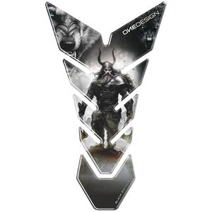 Polttoainesäiliön kansi Print Black edition - Viking