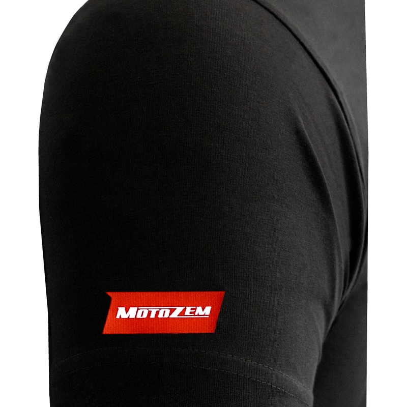 MotoZem T-paita Minun on vain ajettava mustana