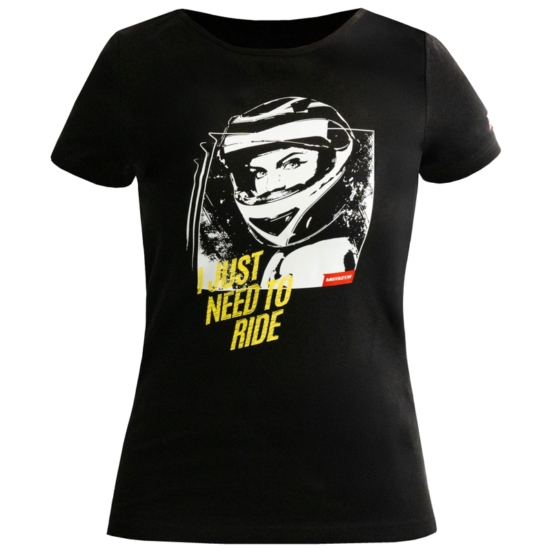 Naisten MotoZem Girl T-paita musta