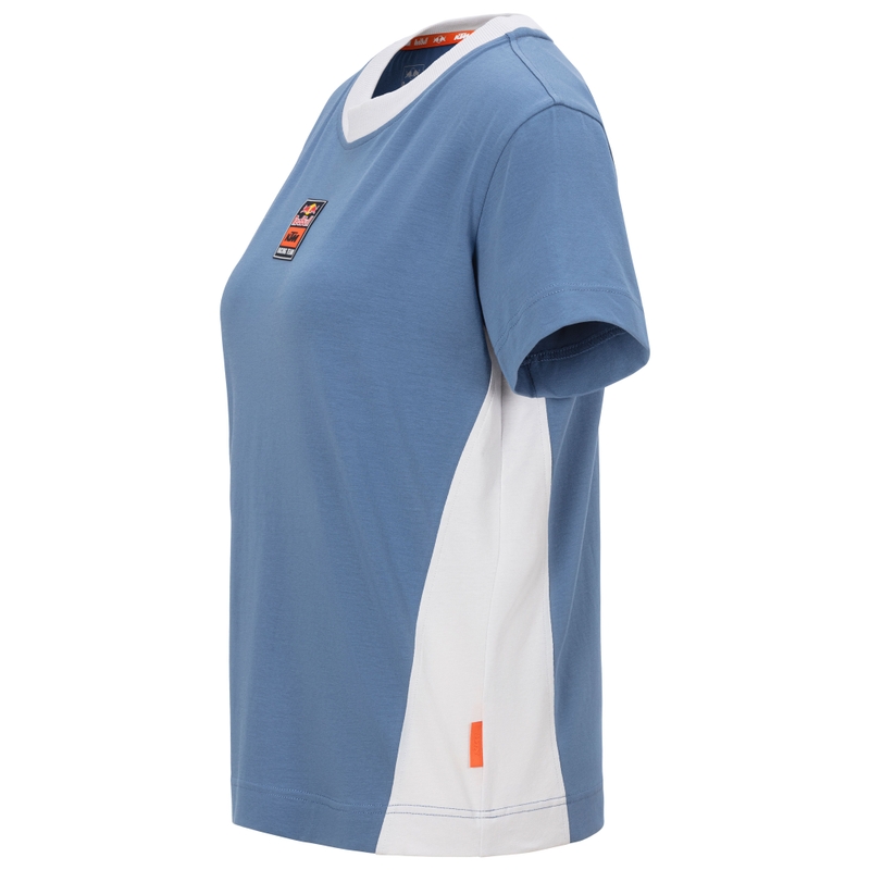 Naisten T-paita KTM Dusk sininen-harmaa