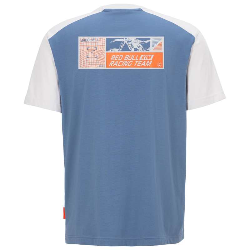 T-paita KTM Dusk sininen-harmaa