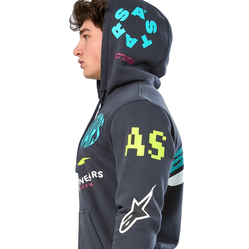 Mikina Alpinestars Varigate Hoodie tmavě šedá