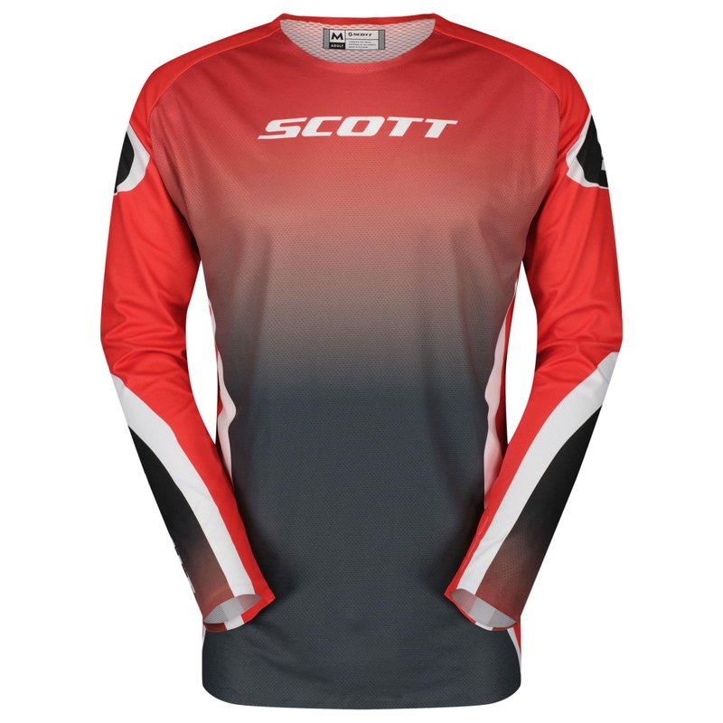 Motocross pelipaita SCOTT Podium Pro punainen-musta