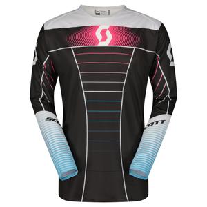 Motocross pelipaita SCOTT Podium PRO sininen-vaaleanpunainen