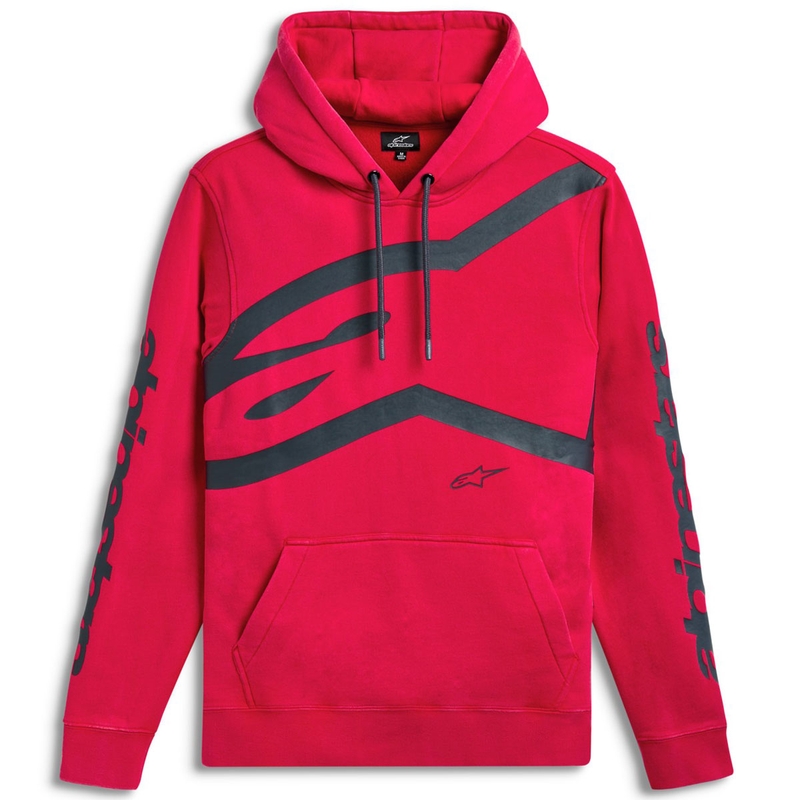 Mikina Alpinestars Unbound Hoodie červená