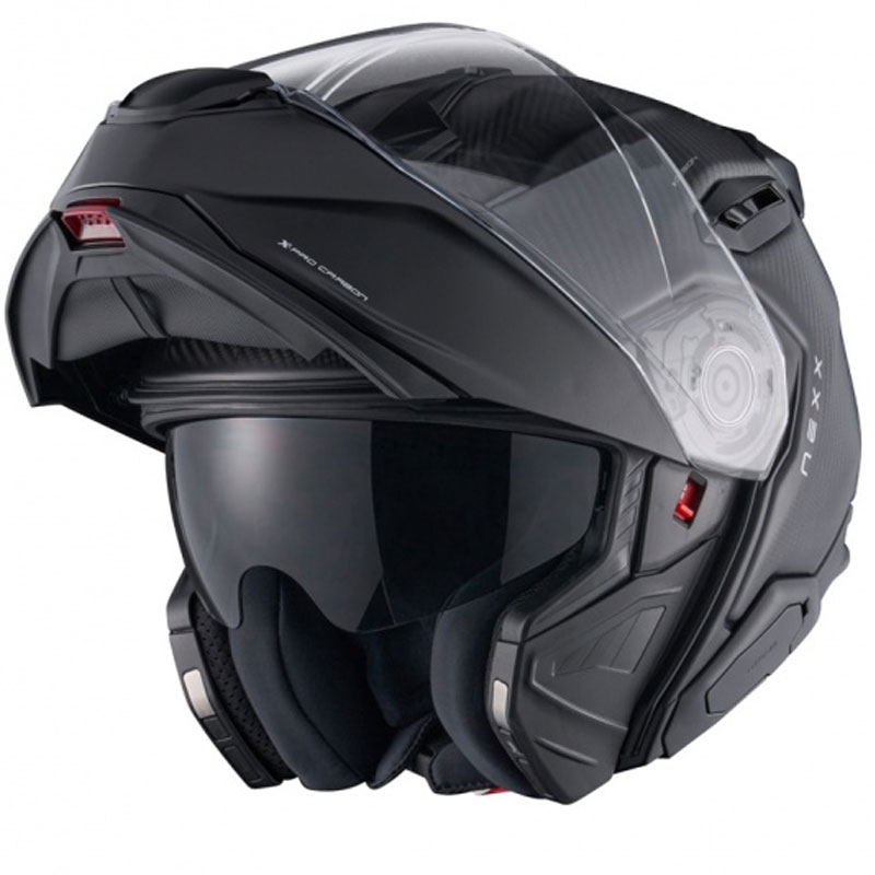 Nexx X.Lifetour Zero PRO musta flip-up moottoripyöräilykypärä alennusmyynti