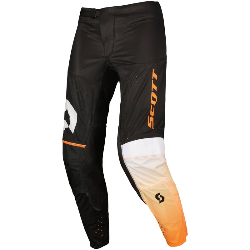 SCOTT Podium PRO Motocross-housut musta-oranssi