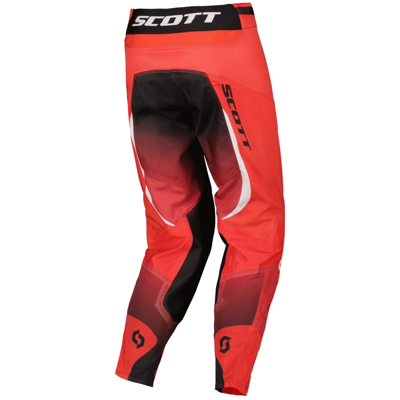 Motocross-housut SCOTT Podium PRO punainen-musta