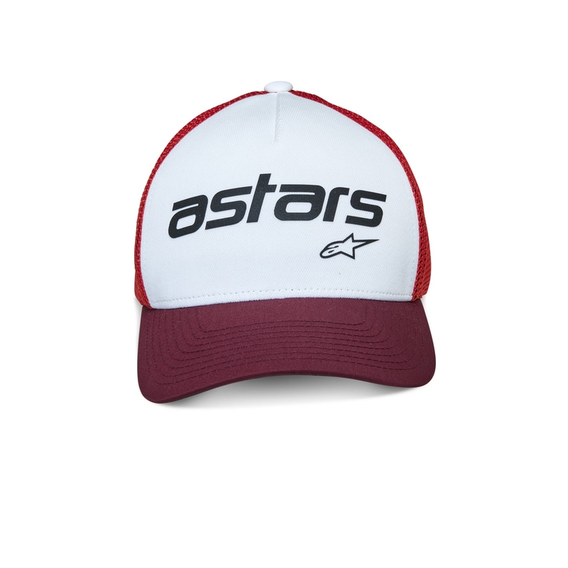 Alpinestars Vital Trucker lippis valkoinen-ruskea-punainen-oranssi