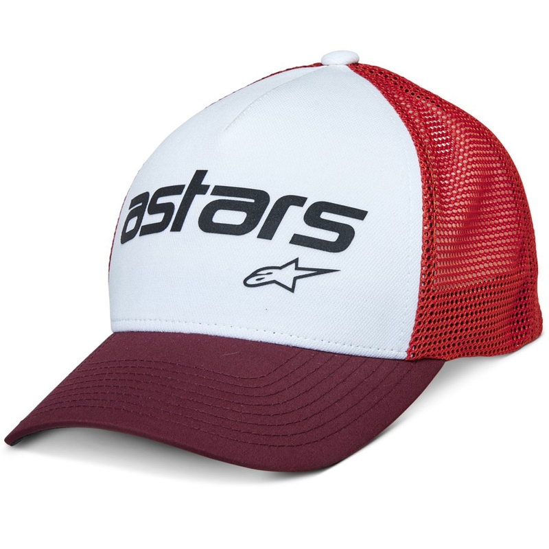 Alpinestars Vital Trucker lippis valkoinen-ruskea-punainen-oranssi