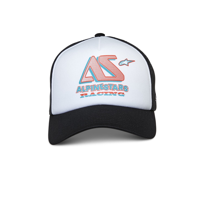 Alpinestars Ayess Trucker lippis valkoinen ja musta