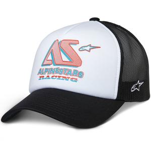 Alpinestars Ayess Trucker lippis valkoinen ja musta