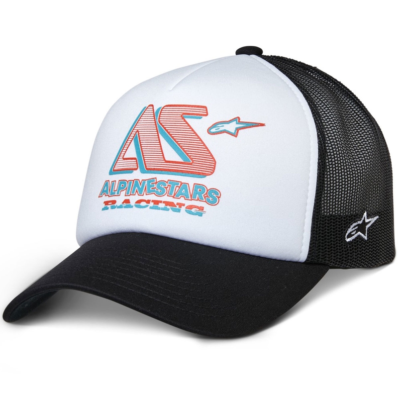 Alpinestars Ayess Trucker lippis valkoinen ja musta
