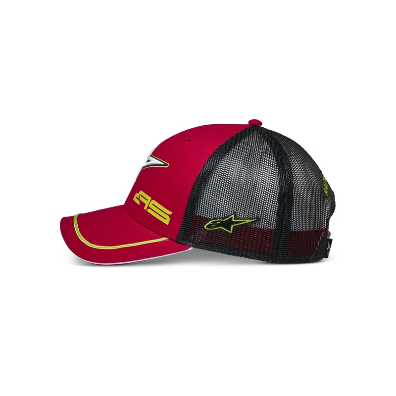 Alpinestars Exceed Trucker lippis punainen ja musta
