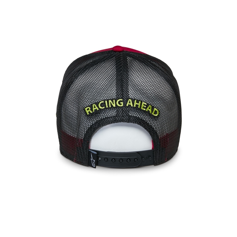 Alpinestars Exceed Trucker lippis punainen ja musta