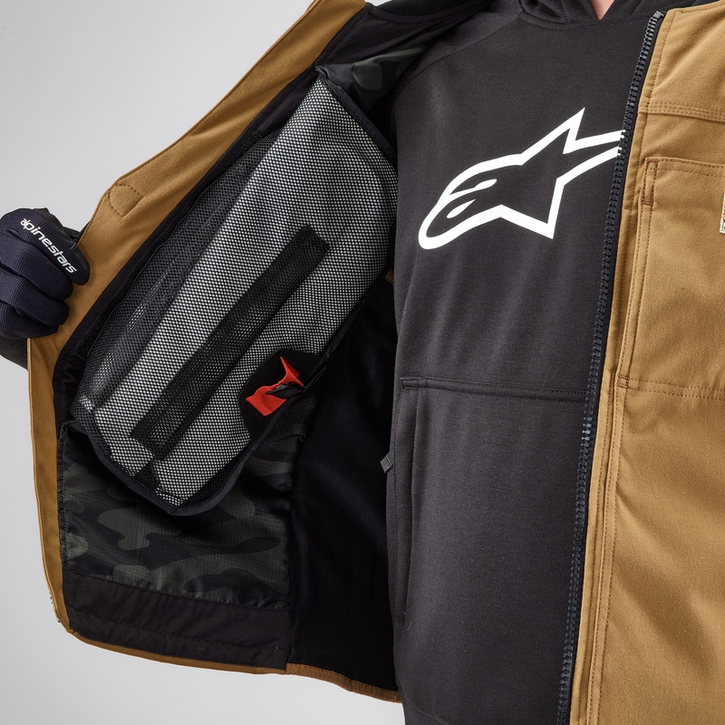 Alpinestars Tech-Air®3 V2 Canvas järjestelmän turvatyynyliivi musta