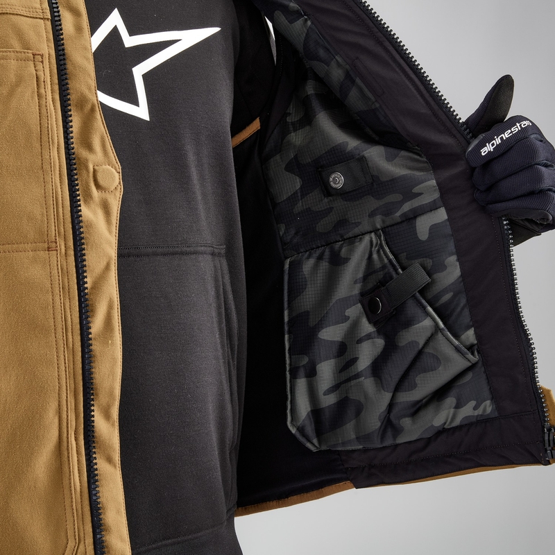 Alpinestars Tech-Air®3 V2 Canvas järjestelmän turvatyynyliivi musta