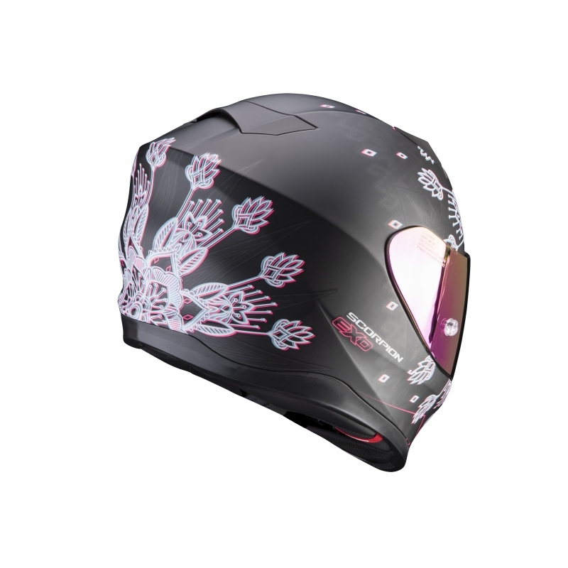 Integroitu kypärä Scorpion EXO-520 AIR Tina musta-hopea - laatu II