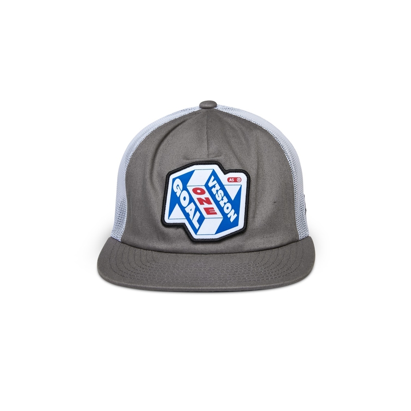 Alpinestars That Way Trucker lippis harmaa ja valkoinen