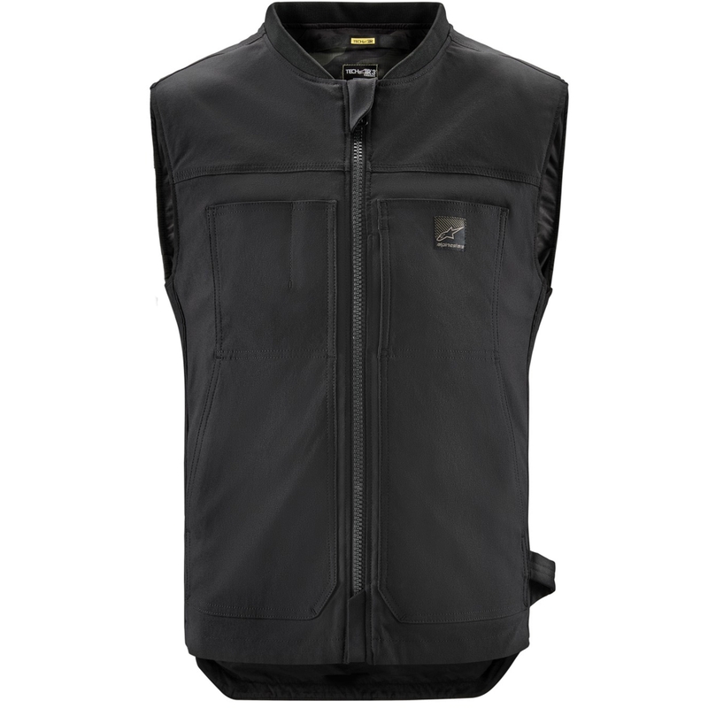 Alpinestars Tech-Air®3 V2 Canvas järjestelmän turvatyynyliivi musta
