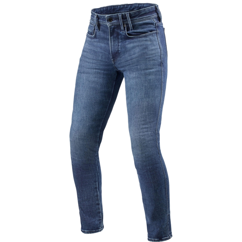 Revit Piston 3 Skinny Cropped moottoripyöräfarkut Siniset