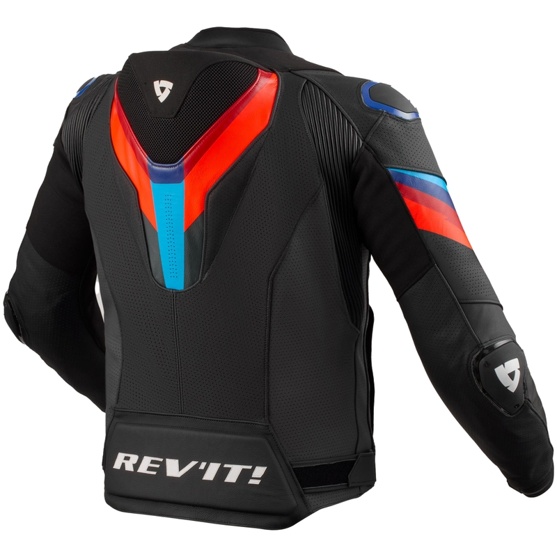 Revit Quantum 3 Pro musta ja sininen moottoripyörätakki