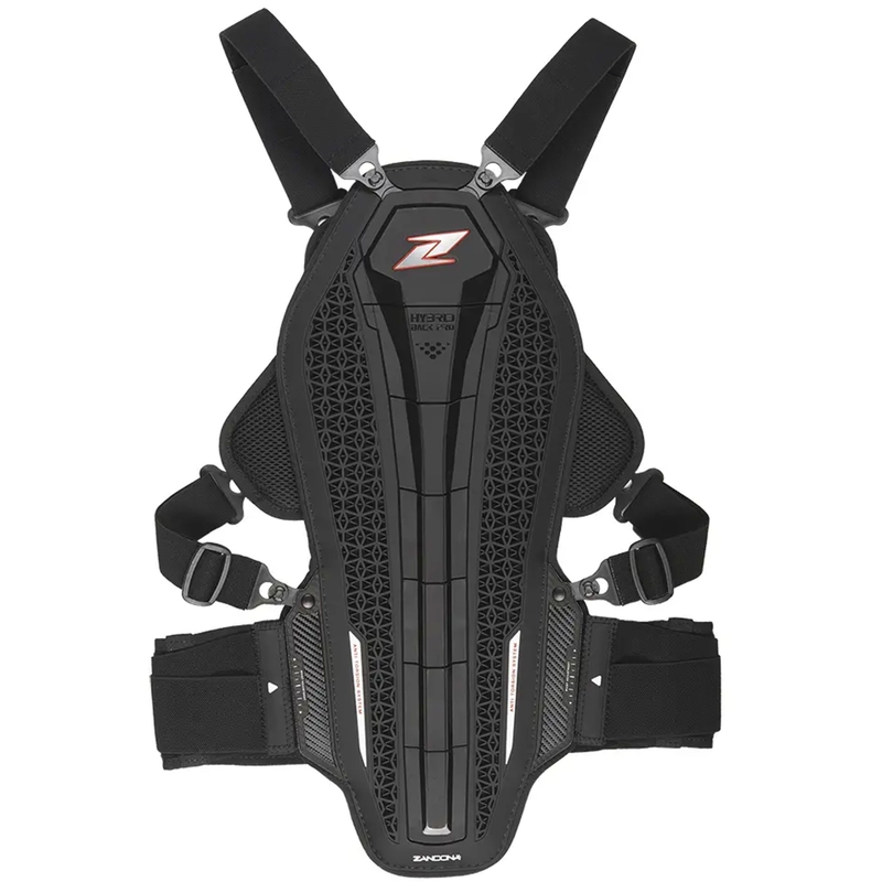 Selkärangan ja rintakehän suoja Zandona Hybrid Armour X6 musta 158 - 167 cm