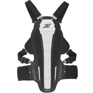 Selkä- ja rintasuoja Zandona Hybrid Armour X7 valkoinen 168 - 177 cm.