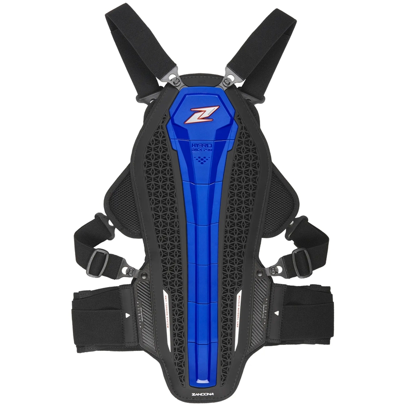 Selkärangan ja rintakehän suoja Zandona Hybrid Armour X6 sininen 158 - 167 cm