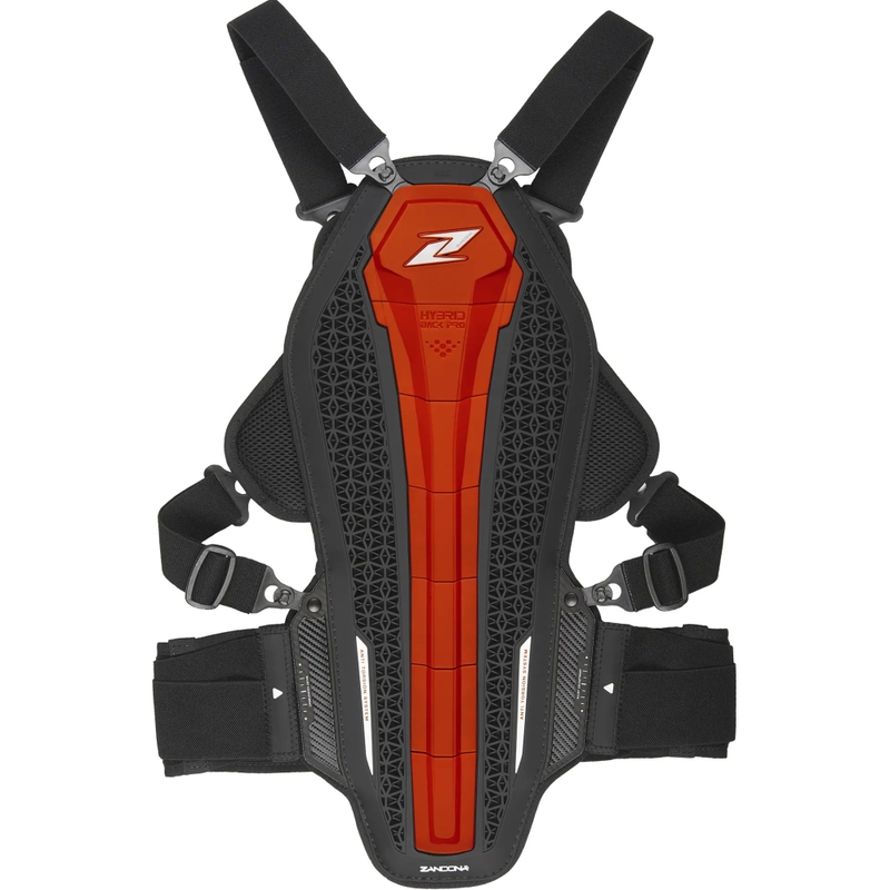 Selkärangan ja rintakehän suoja Zandona Hybrid Armour X8 punainen 178 - 187 cm