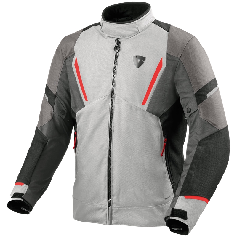 Revit Undulate H2O moottoripyörätakki hopeanharmaa