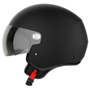 NEXX Y.10 Stiletto avoin moottoripyöräilykypärä mattamusta