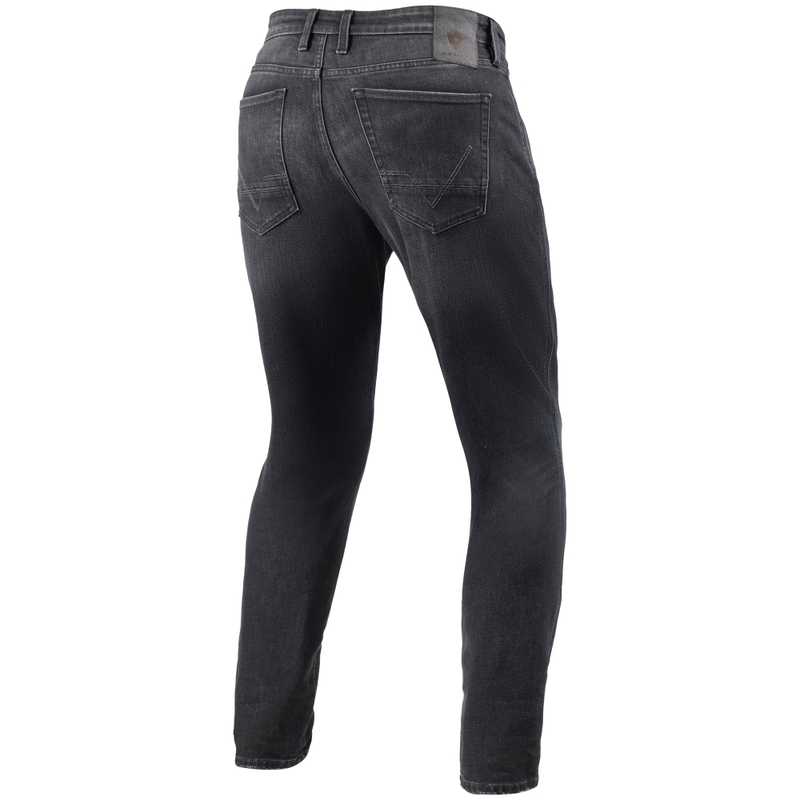 Revit Kai Skinny Mid Grey Stone Cropped moottoripyöräfarkut farkut