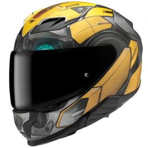HJC F71 Bumblebee Hasbro MC3SF musta-harmaa-keltainen integroitu moottoripyöräilykypärä
