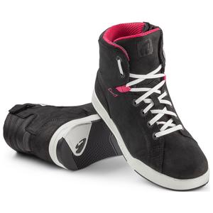 Naisten Forma Swift X Fit Dry Lady Mustavalkoiset moottoripyöräsaappaat