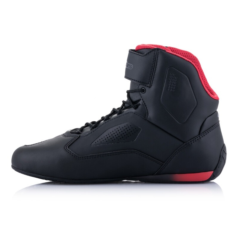Alpinestars Faster 3 Rideknit Black-Red-Fluo Yellow-Grey Moottoripyöräilykengät