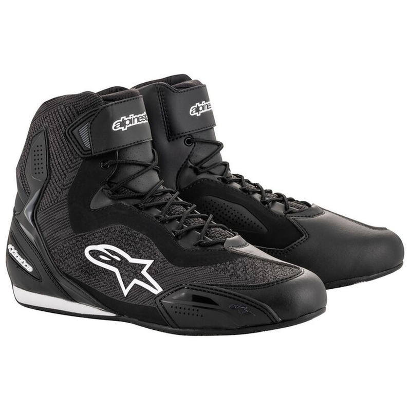 Alpinestars Faster 3 Rideknit Musta Moottoripyöräilykengät