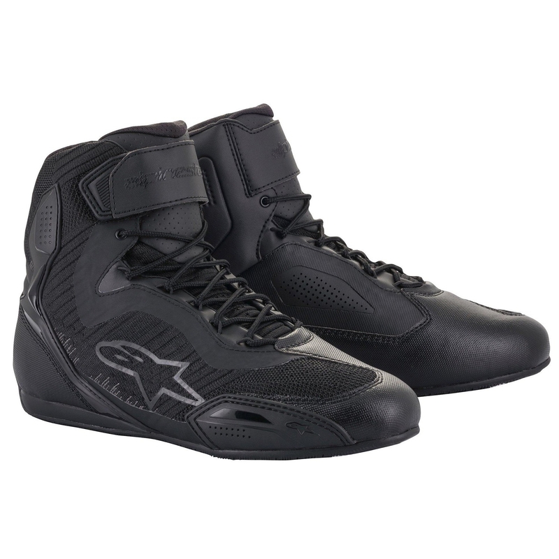Alpinestars Stella Faster-3 Rideknit Black-Grey Anthracite Naisten moottoripyöräsaappaat