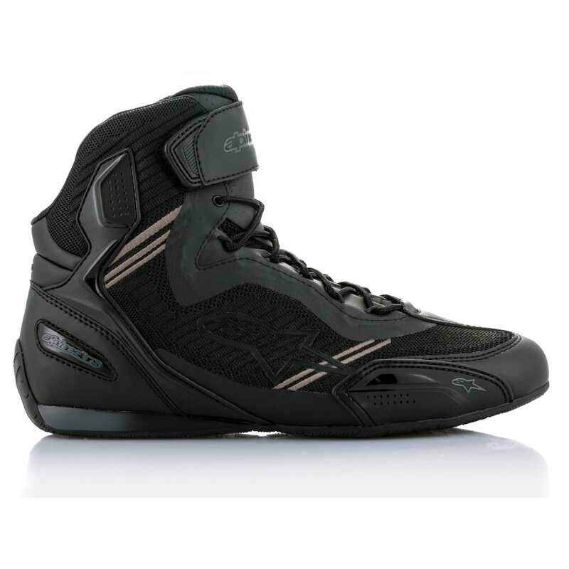 Alpinestars Faster 3 Rideknit Musta Moottoripyöräilykengät