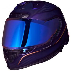 Integroitu kypärä moottoripyörään Nexx X.R3R Hagibis Carbon violetti