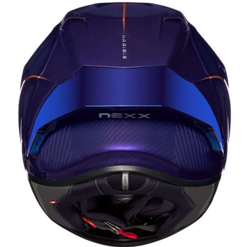 Integroitu kypärä moottoripyörään Nexx X.R3R Hagibis Carbon violetti