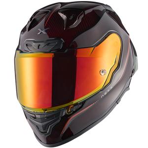 Integroitu kypärä moottoripyörään Nexx X.R3R Hagibis Carbon punainen