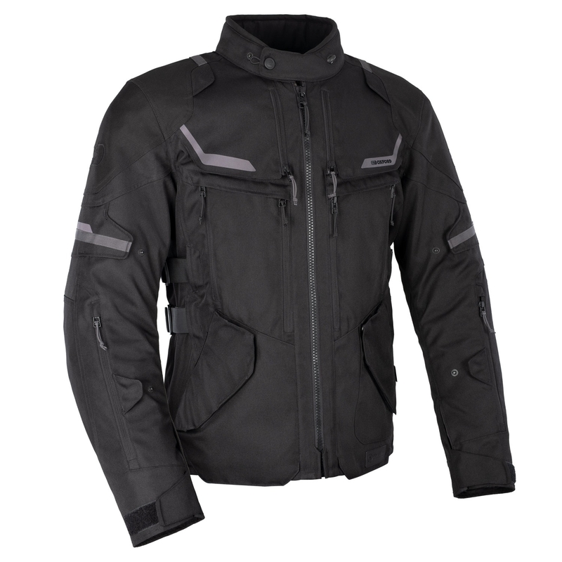Oxford Advanced Rockland Dry2Dry Musta Moottoripyöräily takki