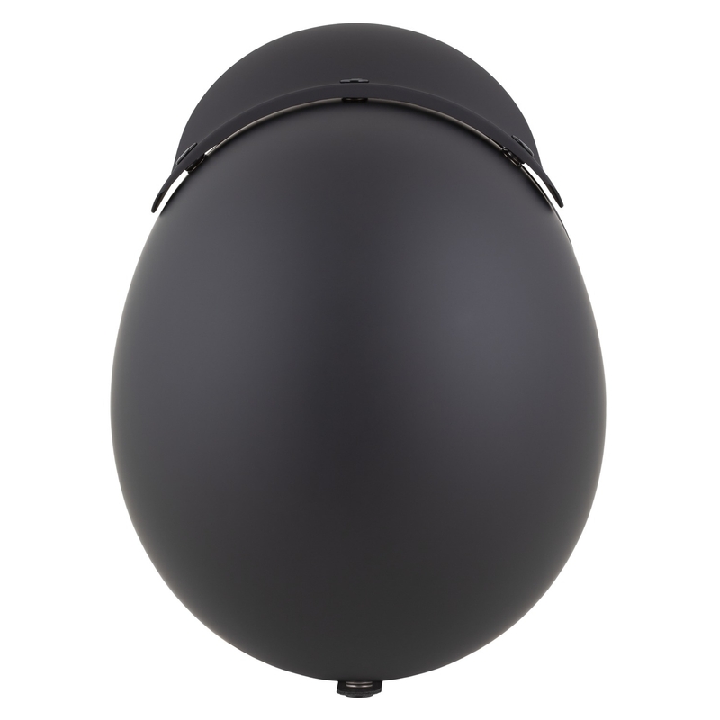 Cassida Oxygen 2.0 Solid Matte Black-Dark Grey Avoin moottoripyöräilykypärä