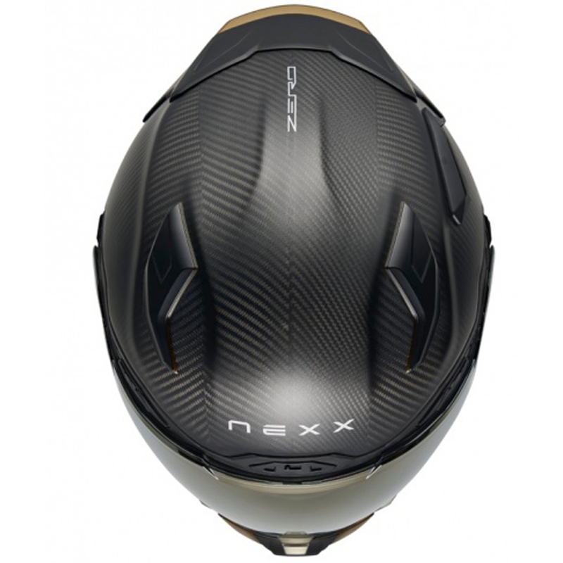 Integroitu moottoripyöräilykypärä Nexx X.WST3 Zero PRO Carbon matta kultainen