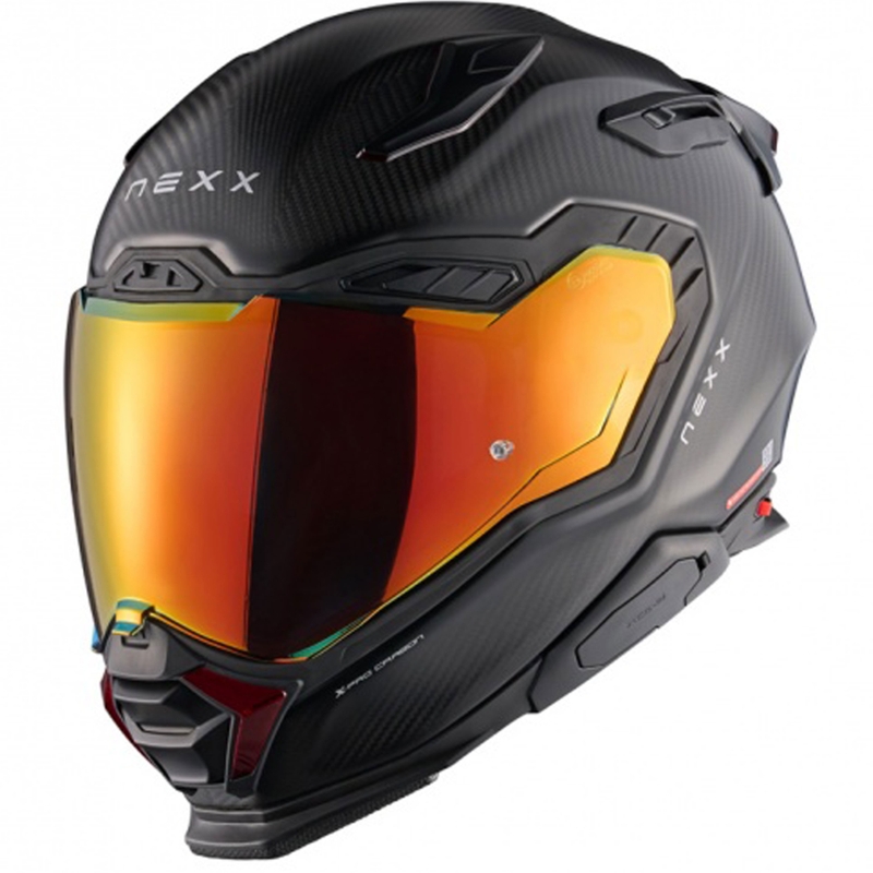 Integraalinen moottoripyöräilykypärä Nexx X.WST3 Zero PRO Carbon matta punainen