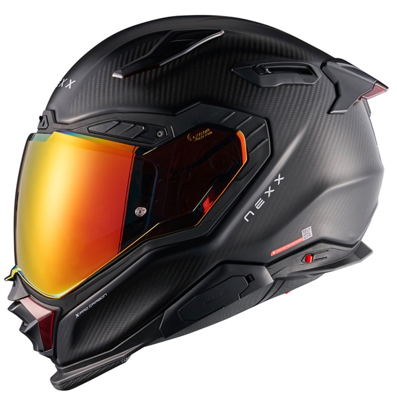 Integraalinen moottoripyöräilykypärä Nexx X.WST3 Zero PRO Carbon matta punainen
