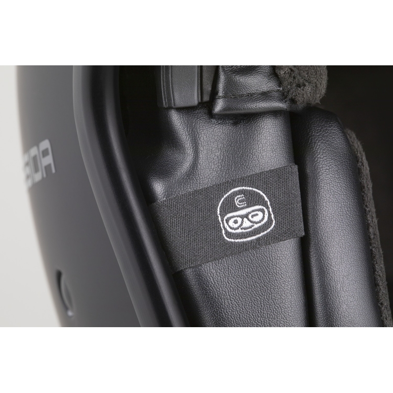 Cassida Oxygen 2.0 Rondo avoin moottoripyöräilykypärä helmiäisvalkoinen-punainen-punasininen-musta