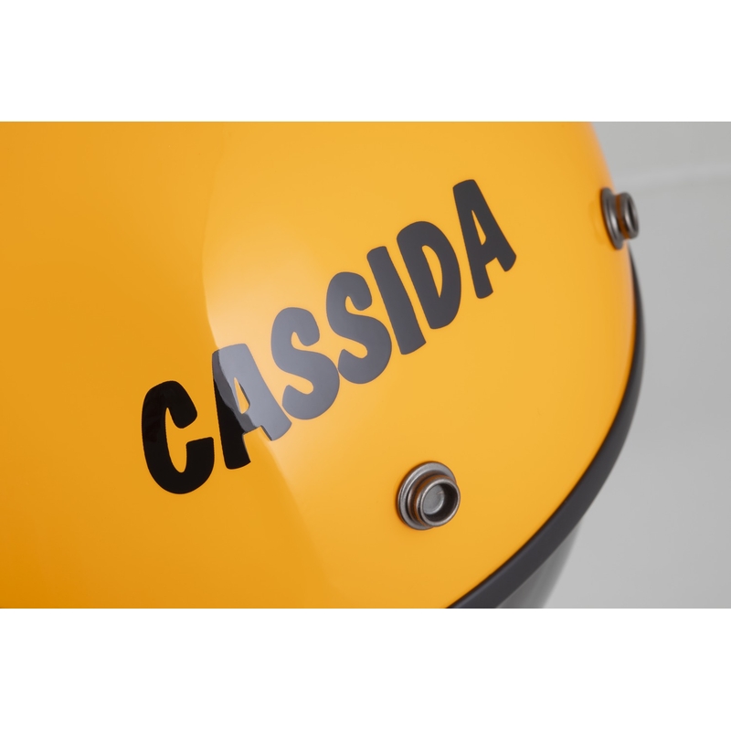 Cassida Oxygen 2.0 Gear Open Moottoripyöräilykypärä Keltainen ja musta